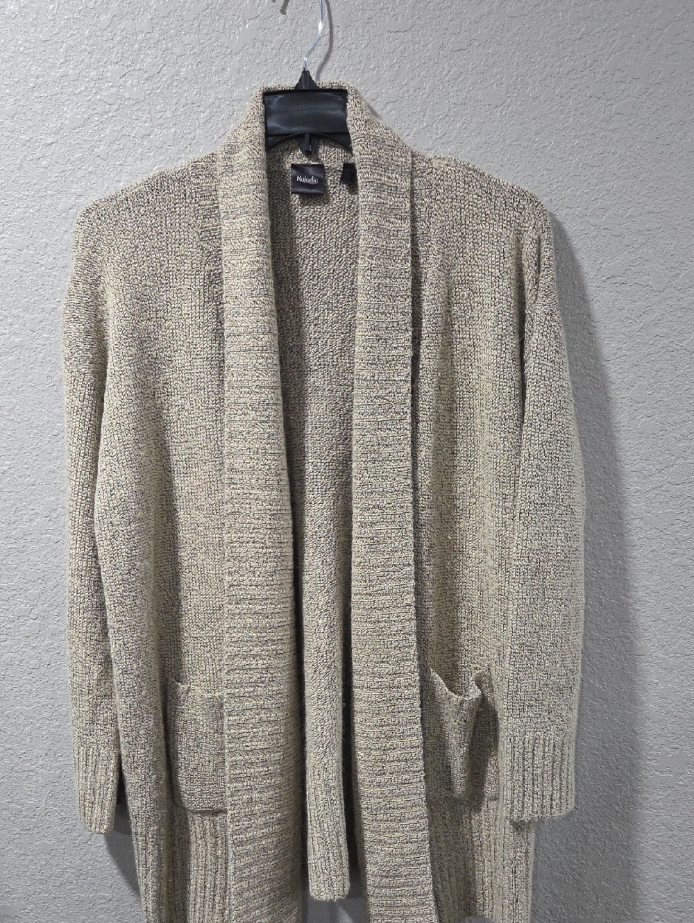 Rafaella Beige Cream Womens Jacket Sweater Cardigan